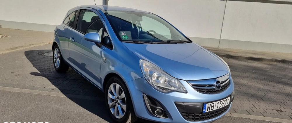 Opel Corsa cena 19900 przebieg: 238337, rok produkcji 2013 z Warszawa małe 407